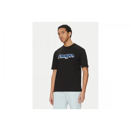 Hugo Nugibol Ανδρικό Κοντομάνικο T-Shirt Μαύρο