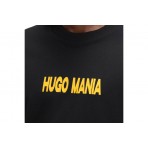 Hugo Nedix Ανδρικό Κοντομάνικο T-Shirt Μαύρο
