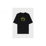 Hugo Nugix Ανδρικό Κοντομάνικο T-Shirt Μαύρο, Πράσινο
