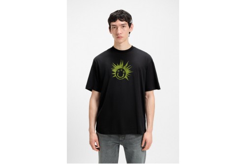 Hugo Nugix With Graphic Logo Print T-Shirt Ανδρικό (50543485 001)