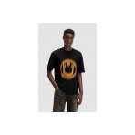 Hugo Nalax With Blurred Logo Print Ανδρικό Κοντομάνικο T-Shirt