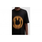 Hugo Nalax With Blurred Logo Print Ανδρικό Κοντομάνικο T-Shirt