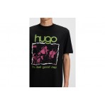 Hugo Nopix Music Inspired Artwork Ανδρικό Κοντομάνικο T-Shirt Μαύρο