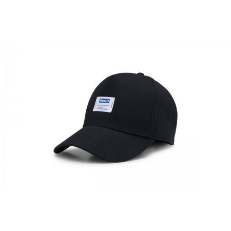 Hugo Cotton-Twill With Logo Label Καπέλο Strapback 