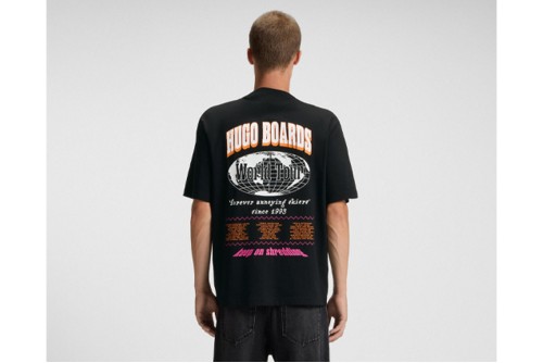 Hugo Nartupix Logo Artwork T-Shirt Ανδρικό (50549152 001)