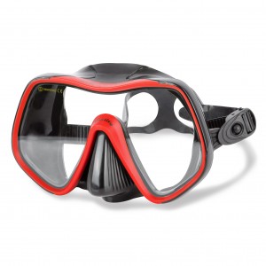Escape Camping Μάσκα Θαλάσσης Oceanica Neolight Mediumlarge Κόκκινη (52099)