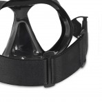 Escape Camping Μάσκα Θαλάσσης Salvas Wanted Black Softband Μαύρη, Διάφανη