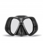 Escape Camping Μάσκα Θαλάσσης Salvas Wanted Black Softband Μαύρη, Διάφανη