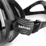 Escape Camping Μάσκα Θαλάσσης Salvas Wanted Black Silicone Band Μαύρη, Διάφανη