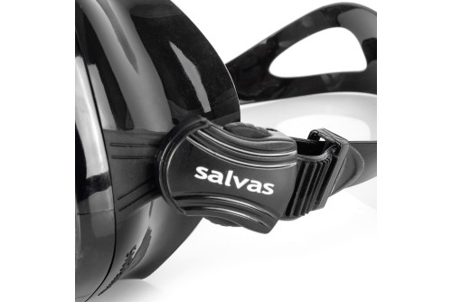 Escape Camping Μάσκα Θαλάσσης Salvas Wanted Black Silicone Band (52204)