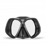 Escape Camping Μάσκα Θαλάσσης Salvas Wanted Black Silicone Band Μαύρη, Διάφανη