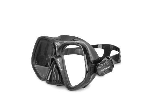 Escape Camping Μάσκα Θαλάσσης Salvas Wanted Black Silicone Band (52204)