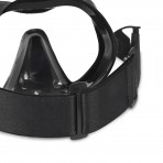 Escape Camping Μάσκα Θαλάσσης Salvas Pacifica Black Softband (52211)