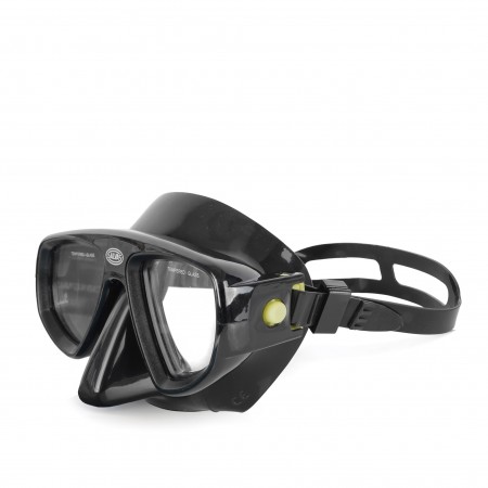 Escape Camping Μάσκα Θαλάσσης Salvas Heritage Black Silicone Band 