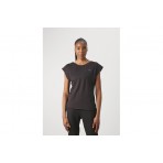 Puma Studio Foundations Γυναικείο Αμάνικο T-Shirt Μαύρο