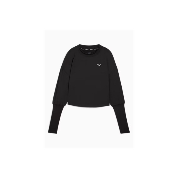 Puma Studio Cloudspun Crew Μπλούζα Με Λαιμόκοψη Γυναικεία (525688 01)
