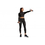 Puma Intergalactic Γυναικεία Μακρυμάνικη Crop Top Μπλούζα Μαύρη