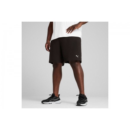 Puma Tad Essentials Knit 20.3Cm Βερμούδα Αθλητική Ανδρική 