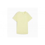 Puma Velocity Γυναικείο Κοντομάνικο T-Shirt Κίτρινο