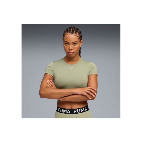Puma Strong Crop Top Κοντομάνικο Γυναικείο (526805 82)