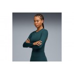 Puma Green Terrains Crop Top Μακρυμάνικο Γυναικείο (527490 75)