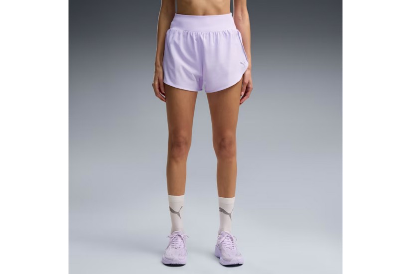 Puma Dreamrun Drycell Γυναικείο Αθλητικό Σορτς Λιλά