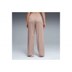 Puma League Wide Leg Γυναικείο Παντελόνι Φόρμας Σάπιο Μήλο