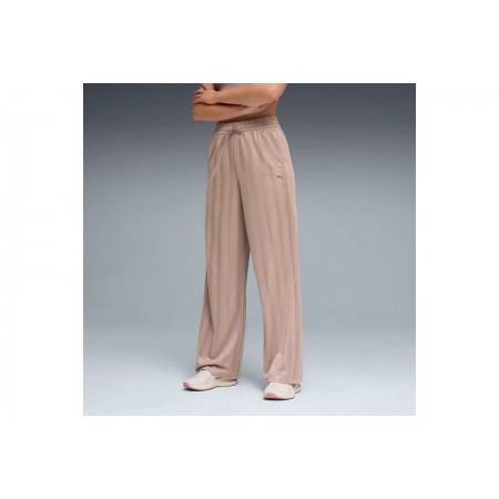 Puma League Wide Leg Παντελόνι Φόρμας Γυναικείο (528488 88)