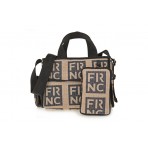 Frnc Τσάντα Ωμου - Χειρός Fashion (5324 BLK)