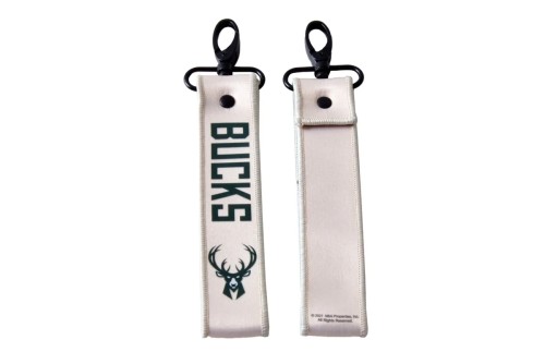 Back Me Up Nba Milwaukee Bucks Lanyard Μπρελόκ Μόδας (558-51515 BUCKS ECRU)