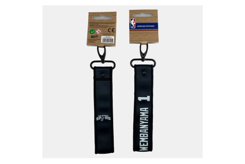 Back Me Up Nba Lanyard Wembanyama 1 Μπρελόκ Μόδας (558-57515 WEMBANYAMA 1)
