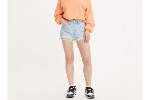 Levi's Premium 501 High Rise Σορτς Τζιν Γυναικείο (563270231)