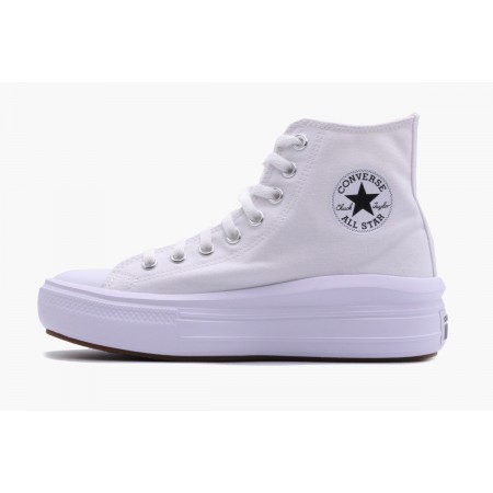 Converse Chuck Taylor All Star Move High Top Γυναικεία Μποτάκια Λευκό