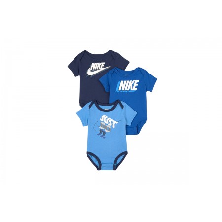 Nike 3-Pack Bodysuits Κορμάκι 