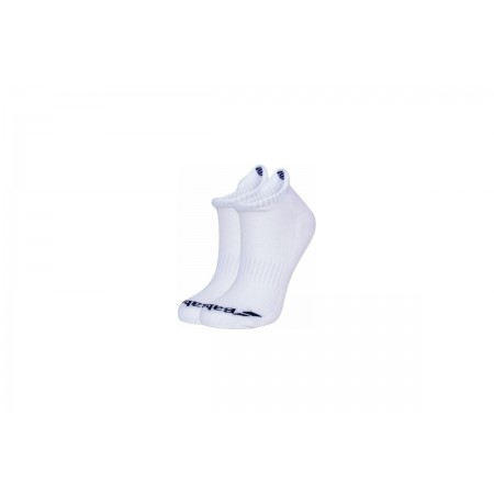 Babolat Invisible Unisex Κοντές Κάλτσες Λευκές 2 Ζευγάρια