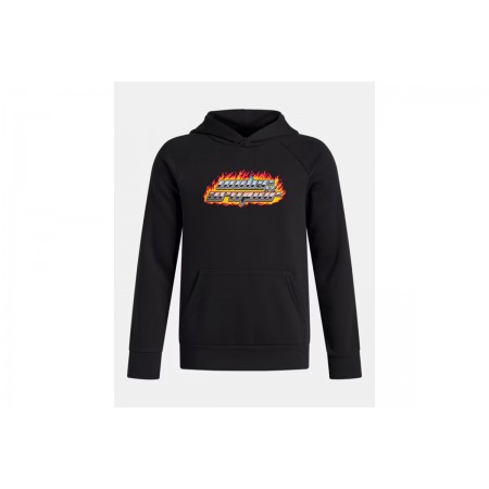 Under Armour Rival Fleece Flamin Wordmark Hoodie 