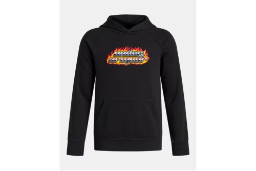 Under Armour Rival Fleece Flamin Wordmark Hoodie (6003781 001)