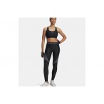 Under Armour Heatgear Rib Γυναικείο Μακρύ Κολάν Μαύρο, Ανθρακί
