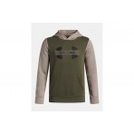 Under Armour Rival Fleece Colorblock Graphic Φούτερ με Κουκούλα