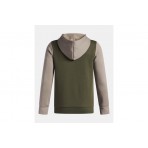 Under Armour Rival Fleece Colorblock Graphic Φούτερ με Κουκούλα