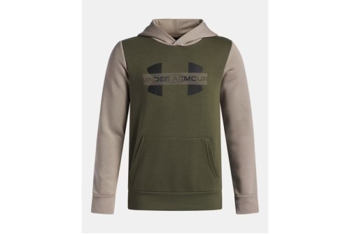 Under Armour Rival Fleece Colorblock Graphic Hoodie (6004994 390)