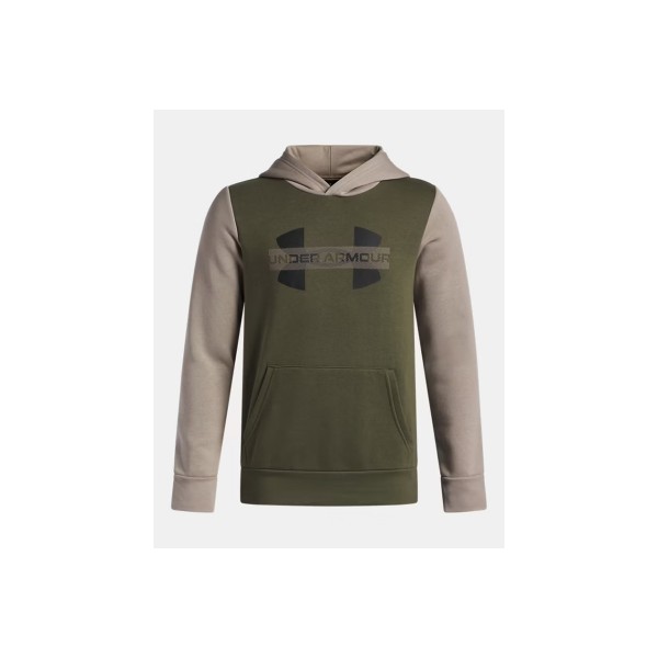 Under Armour Rival Fleece Colorblock Graphic Hoodie (6004994 390)
