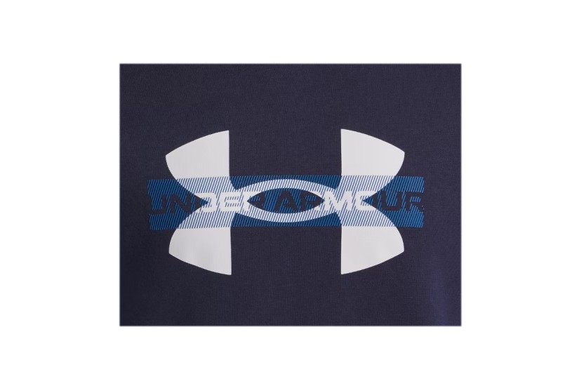 Under Armour Rival Fleece Colorblock Graphic Φούτερ με Κουκούλα