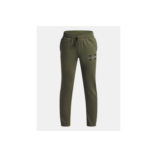 Under Armour Rival Fleece Colorblock Graphic Παντελόνι Φόρμας (6004995 390)