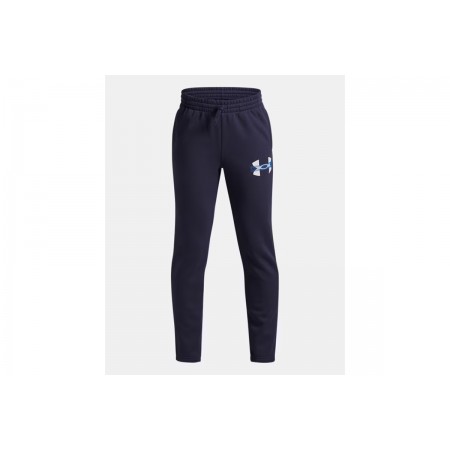 Under Armour Rival Fleece Colorblock Graphic Παντελόνι Φόρμας 