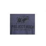 Under Armour Project Rock Ανδρικό Κοντομάνικο T-Shirt Μπλε