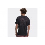 Under Armour Project Rock Q3 Ανδρικό Κοντομάνικο T-Shirt Μαύρο