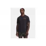 Under Armour Project Rock Ανδρικό Κοντομάνικο T-Shirt Μαύρο