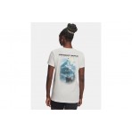 Under Armour Project Rock Graphic Γυναικείο Κοντομάνικο T-Shirt Εκρού