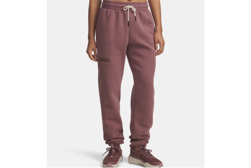 Under Armour Project Rock Icon Fleece Παντελόνι Φόρμας Γυναικείο (6005090 651)